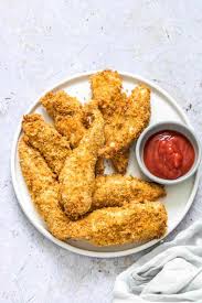 This recipe for cornflake chicken tenders is strips of chick. Parmesan Breaded Air Fryer Chicken Tenders Recipes From A Pantry