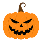 Ilustracja Wektorowa Straszna Dynia Halloween, Dynia, Halloween ...