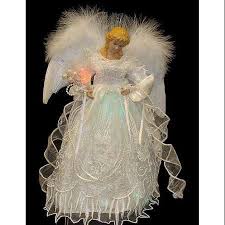 Black Angel Christmas Tree Topper Walmart 12 Led Fiber Optic White And Silver Angel Christmas Tree Topper Walmart Com In 2020 Christmas Tree Toppers Christmas Angels Angel Christmas Tree Topper