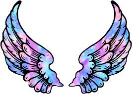 You need to add the right colors. Wings Angel Angelwings Space Galaxy Stars Star Cool Basketball Coloring Pages Transparent Cartoon Jing Fm