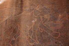Elephant Prehistoric Painting Tadrart Acacus Mountains West Sahara Libya Unesco World Heritage Site Prehistoric Painting Cave Paintings Painting