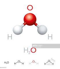 H2o Water Molecule Model Chemical Formula Ball And Stick Model Molecule Model Chemical Formula Molecule Tattoo