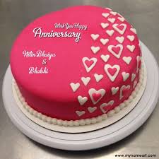 Happy birthday bhaiya and bhabhi image. Happy Wedding Anniversary Bhai And Bhabhi Cake Aprofe