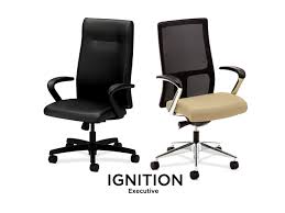 Ignition allows you to mix and match adjustment features, back height, lumbar, and other options to fit your chair to your needs. Hon Ignition Executive Chair Arizona Office Furniture