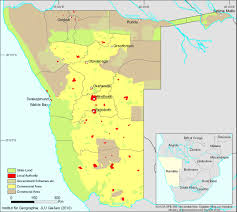 Karten von namibia mit straßenkarte und sehenswürdigkeiten namibia: Namibia Landesubersicht Naturraum Liportal Das Landerinformationsportal
