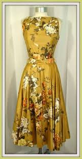 Floral Vintage Dress Vintage Dresses Fashion Floral Party Dress