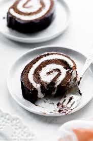 Dollhouse scale accessory, diorama, room box or ornament. Chocolate Cake Roll Swiss Roll Sally S Baking Addiction