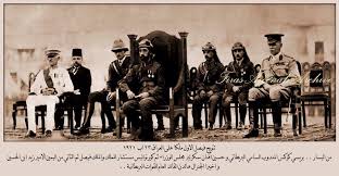 تتويج الملك فيصل الاول ملكا على العراق 23 08 1921 baghdad iraq baghdad iraqi army
