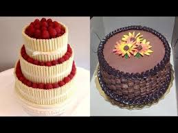 Amazing Cake Decorating Techniques Compilation 2018 Cake Style Most Satisfying Cake Video Youtube Cakedecoratingte Dessert Decoration Cake Cake Decorating