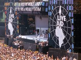 Live at wembley stadium 1986. Live Aid Concert Raises 127 Million For Famine Relief In Africa History