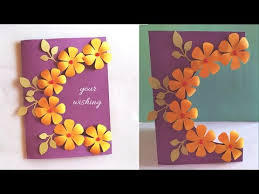 2 Handmade Card Idea For Birthday Teacher S Day Friendship Day Simple And Easy Youtube In 2020 Card Design Handmade Simple Cards Handmade Cards Handmade
