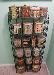 vintage tin kitchen container
