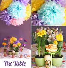 Theme Diy Birthday Decoration At Home 23 Awesome Diy Party Supplies Babble Flower Birthday Party Flower Party Themes Spring Birthday Party