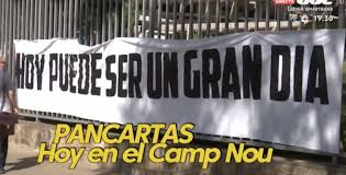 Y el capitán del barça, insaciable, se metió en el área tras un pase de coutinho para batir a werner y con el doblete. The Controversial Barca Banner Today Could Be A Great Day