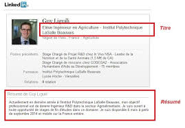 Que Mettre Dans La Rubrique Resume De Linkedin Viadeo Conseils De Recruteur
