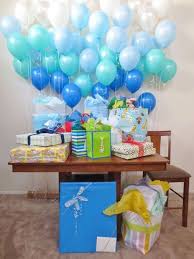 17 Ideas Para Decorar Una Fiesta Baby Shower Con Globos Baby Shower Decoracion Mesa Boy Baby Shower Ideas Regalos De Baby Shower