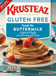 Keep the heart healthy and the taste buds happy. Gluten Free Buttermilk Pancake Krusteaz