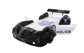Welcher #junge möchte kein #autobett in seinem. Autobett Kinder Police Mit Spoiler Und Sirene