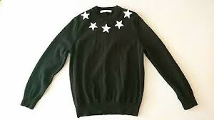 Shop women's givenchy sweaters and pullovers. Givenchy Paris Pullover Sweatshirt Schwarz Grosse L 100 Baumwolle Ebay