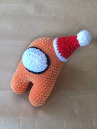 Among Us Plush Crewmate Crochet Toy 7 Inches Gamer Gift Among Us Inspired Baby Plush Toys Handmade Stuffed Toys Toddler Gifts