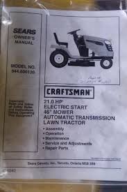 Young folks today would laugh at such a notion. 46 Craftsman Lawn Mower Needs Repair