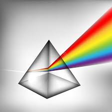 3d Prism With Light 3d Prism With Rainbow Light Beam Eps10 Aff Light Prism Rainbow Beam Ad Prism Vector Drawing Stock Images Free