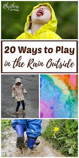 Measure the rain with a rain gauge. Rainy Day Activities 20 Fun Things To Do When It Rains Rhythms Of Play