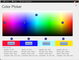 Hsv is a cylindrical color model that remaps the rgb primary colors into dimensions that are easier for humans to understand. Color Picker