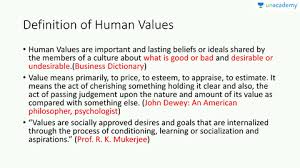 Human Values Hindi Hindi Ethics Integrity And Attitude For Upsc Cse Aspirants Unacademy