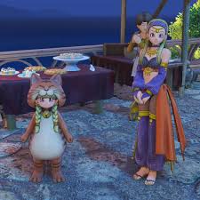 A Dancer And A Cat Dq11 Dragonquest11 Dragonquestxi Dragonquest Dragon Quest Dragon Game Character