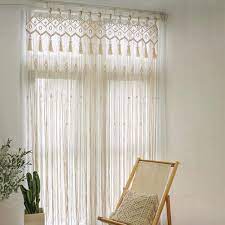 C'est votre jour de chance, les voici. Rideaux En Macrame A Suspendre Decomartine Com