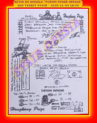 1 New Message Kode Syair Hongkong 4 November 2020 Forum Syair Togel Hongkong Singapura Sydney