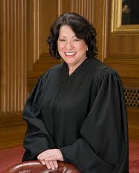 One chief justice and eight associate justices. Sonia Sotomayor Oyez