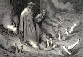 Inferno noun if you refer to a fire as an inferno, you mean that it is burning fiercely and causing great destruction. The Paris Review Recapping Dante Canto 19 Or Popes Under Fire The Paris Review