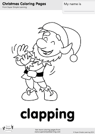 Coloring helped me and can help your children to express themselves in wonderful ways, and as i've found lead them to an appreciation of art. Clapping Coloring Page Super Simple