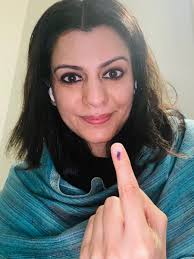 Nidhi Razdan On Twitter Voted Get Up Get Out And Vote