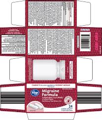 This is a headache in which blood vessels constrict and dilate, releasing inflammatory substances. Kroger Co Migraine Formula Drug Facts
