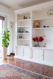 Librerie Su Misura In Legno Falegnameria Grelli Soggiorno Classico Legno Bianco Homify Arredamento Soggiorno Bianco Arredamento Salotto Bianco Arredamento Salotto Ikea