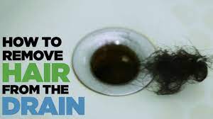 How To Remove Hair From The Drain With A Hanger Youtube Hair Removal How To Remove How To Clean A Drain