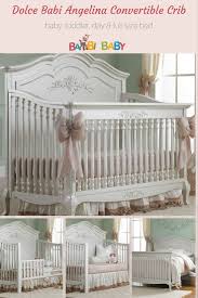 Dolci Babi Angelina Convertible Crib Baby Crib Toddler Bed With Rail Daybed And Full Sized Bed Perfect If You Baby Girl Room Baby Cribs White Baby Cribs