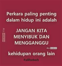 Berbuat baik kepada orang lain memang sudah seharusnya untuk dilakukan, bukan? Hidup Jangan Nak Menyusahkan Koleksi Ayat Ayat Power Facebook
