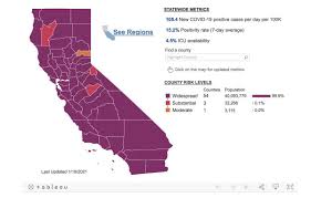 The blm continues to work with local, state, and federal officials to support responsible recreation on public lands throughout california. What California S Color Coded Reopening Actually Mean For Restaurants Eater La