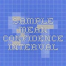 Sample Mean Confidence Interval Gimp Tutorial Web Design Tools Words
