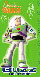 Toy Story Buzz Lightyear Growth Chart