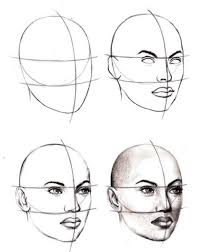 Use the grid method and a mechanical pencil to create a line drawing of a mouth and teeth. How To Draw Manga Style Faces Feltmagnet