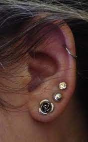 Pin By Effie On Cartilage Piercing Earring Jewelry Collection Cute Ear Piercings Cool Piercings Cute Piercings