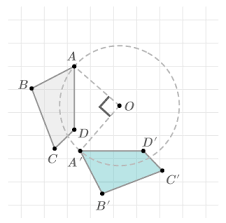 We talked about 90 degrees counterclockwise rotation, and now we are going to learn 90 degrees clockwise rotation today that is the same as 270 degrees counterwise rotation. Geometry Software For Rotations Ck 12 Foundation