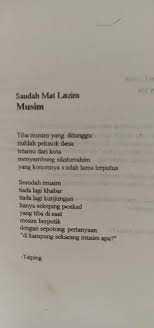 Maybe you would like to learn more about one of these? Antologi Cerpen Dan Puisi Ridzuan I Gerbang Karyawan Pk