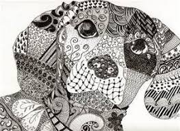 Zentanlgle Patterns Zentangle Drawings Zentangle Animals Animal Coloring Pages