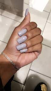 Grey Nails Neutral Nails Acrylic Neutral Nails Nails